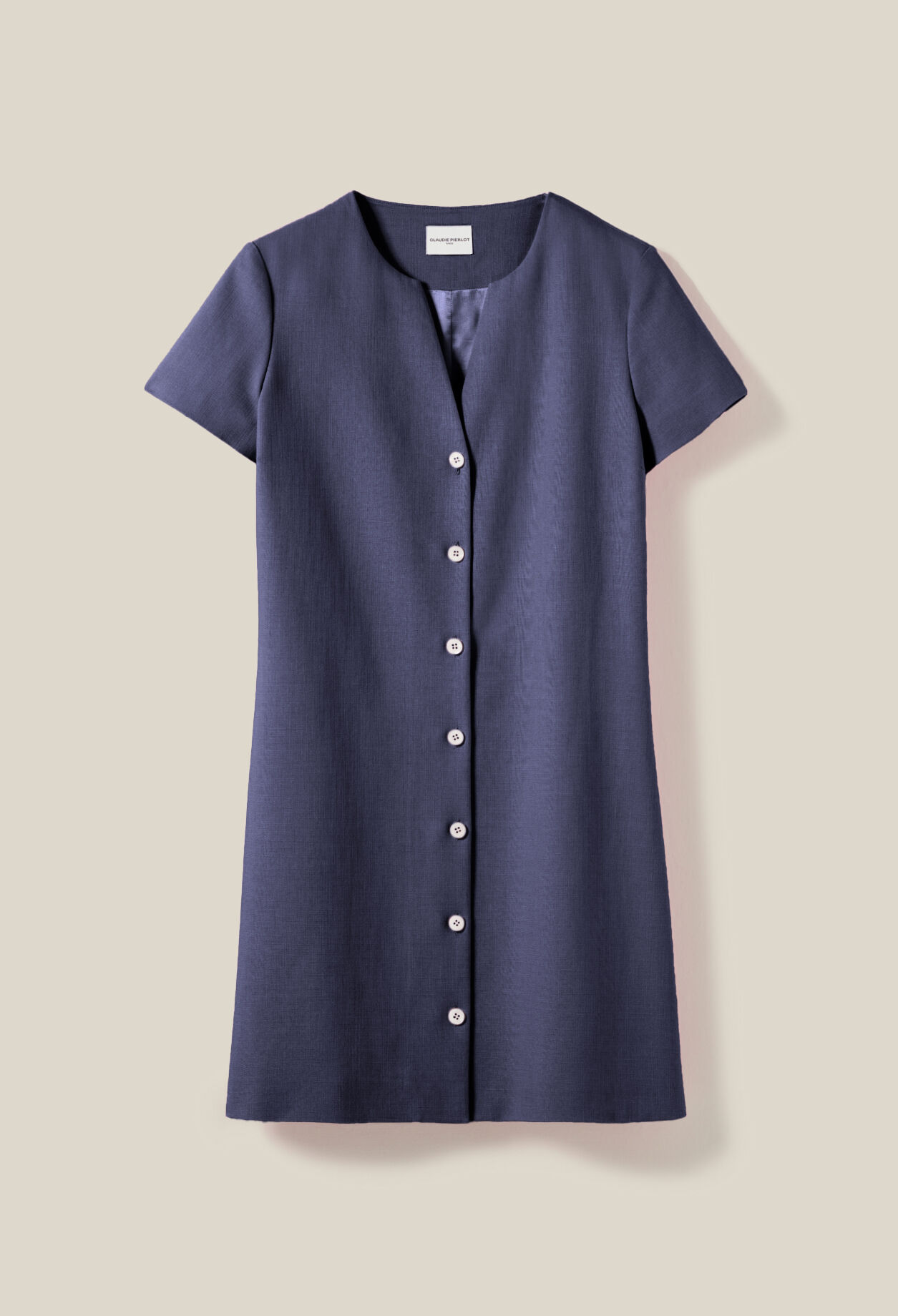 Short button-down dress Short button-down dress