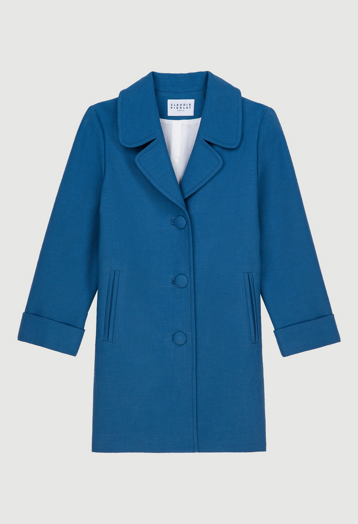 Mid-length cotton coat