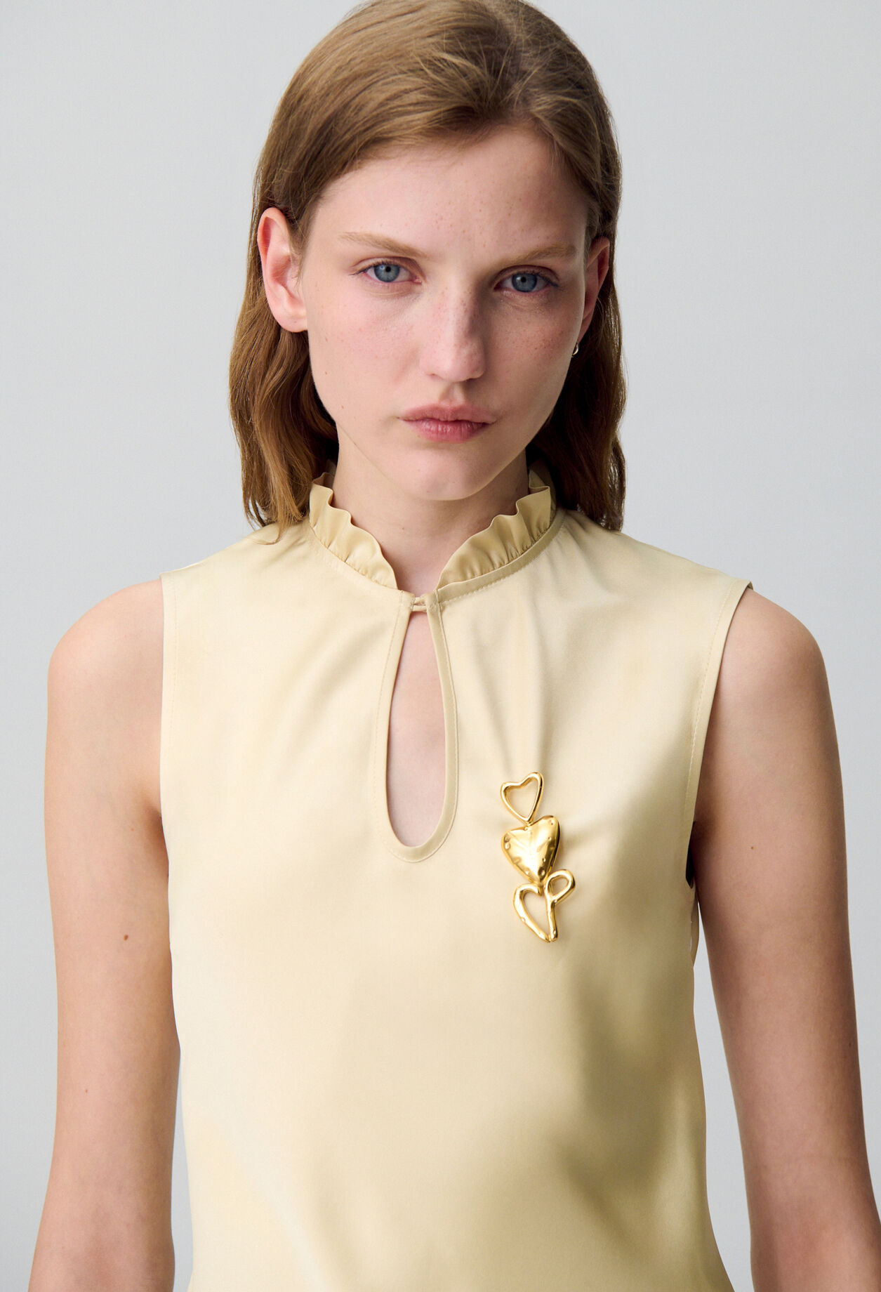 Golden Heart Brooch Golden Heart Brooch