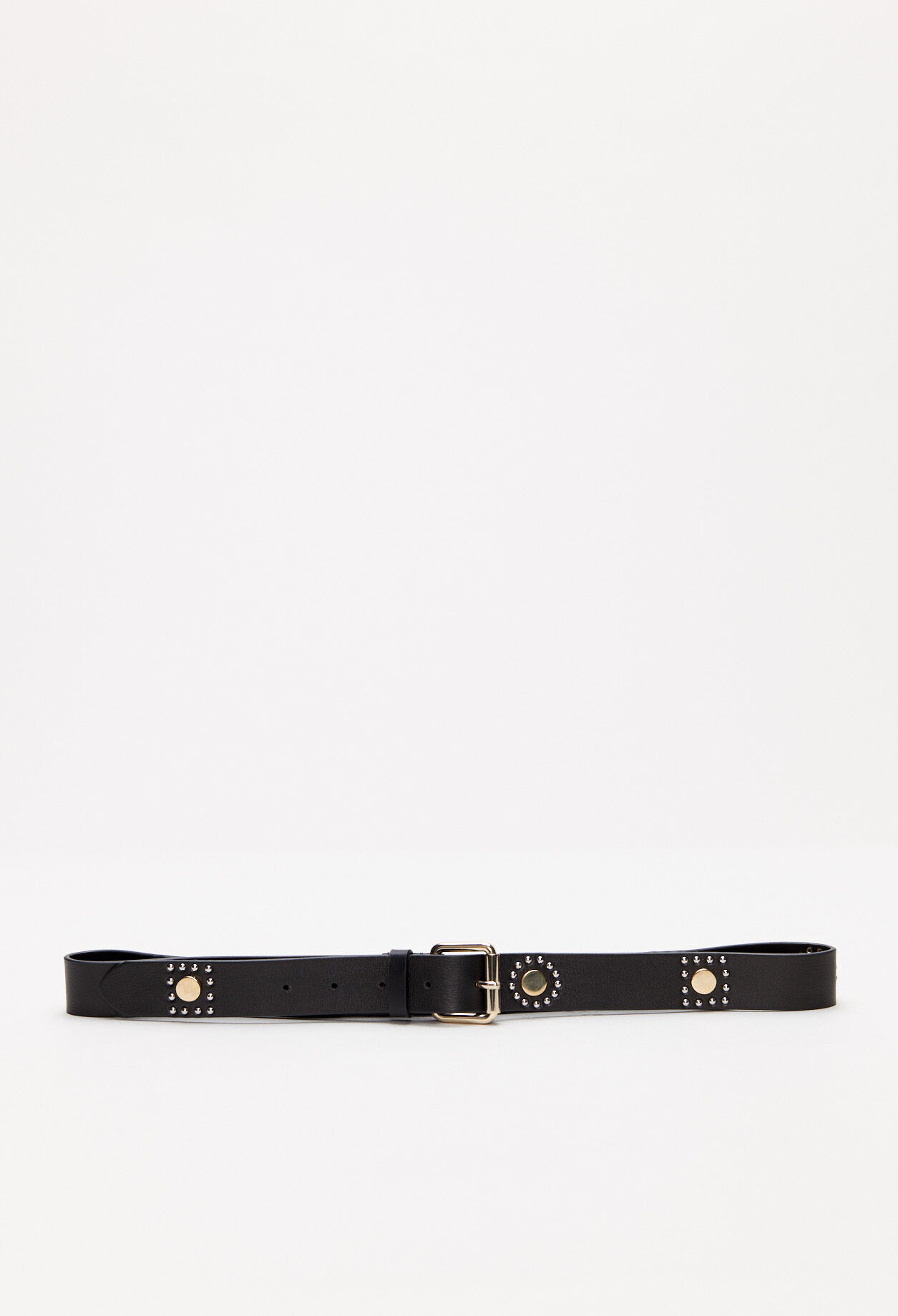 Belt with studded details