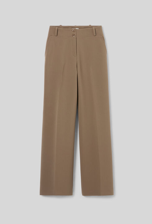 Straight-leg trousers