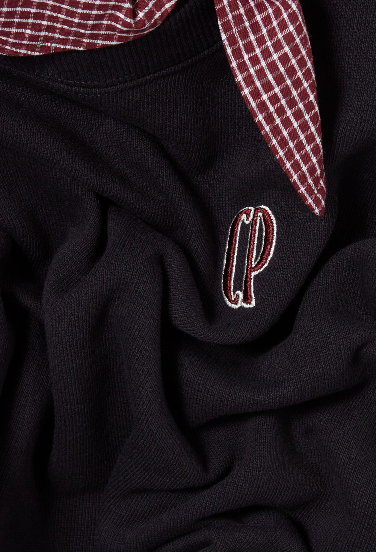 Scarf Collar Sweatshirt Scarf Collar Sweatshirt