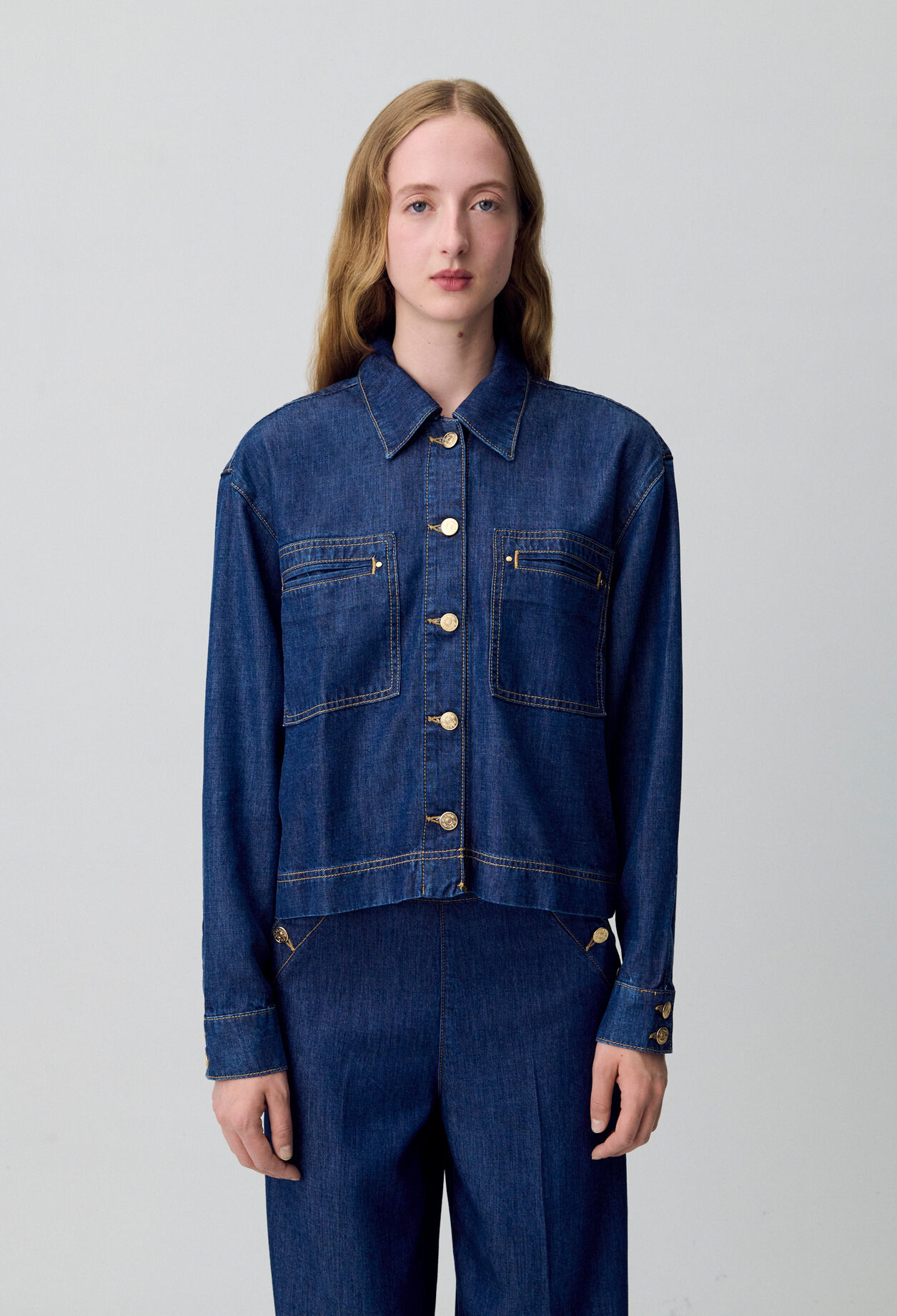 Oversized Denim Shirt Oversized Denim Shirt