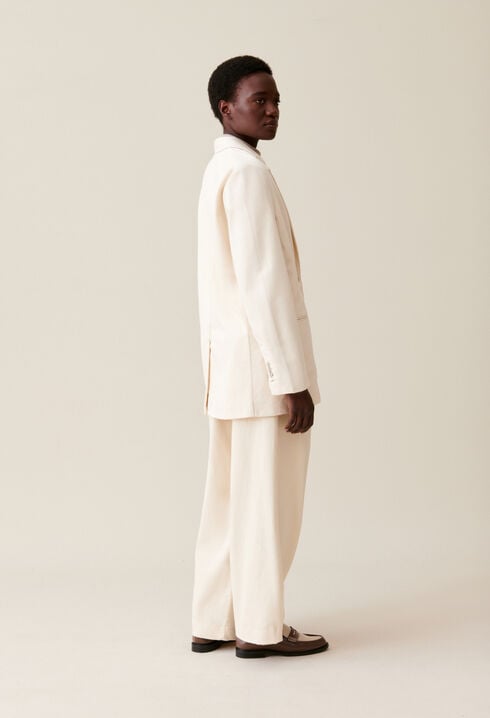 Oversized Denim Blazer