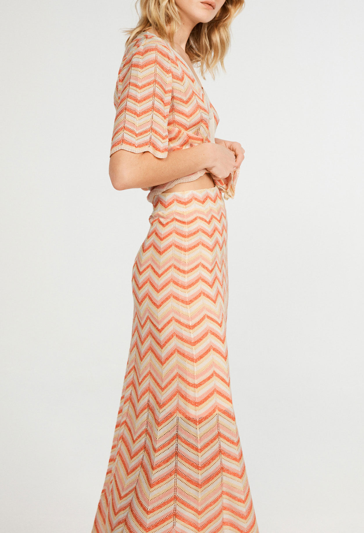 Short-sleeved cardigan