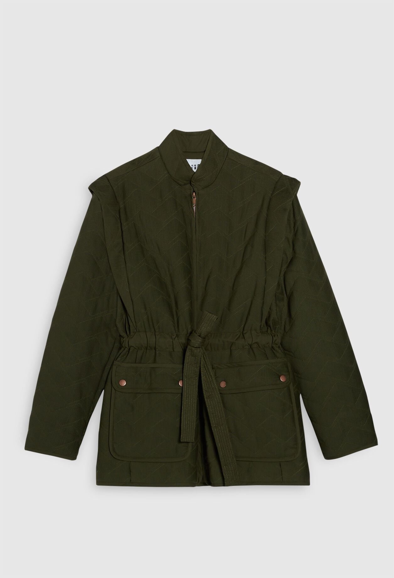 Recycled polyester quilted  jacket