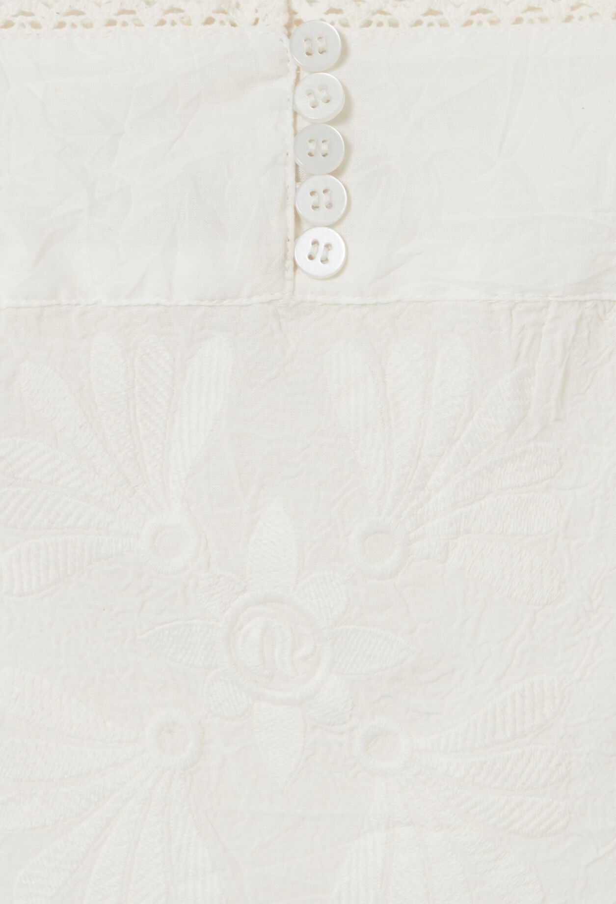 Short Dress with Embroidered Bodice