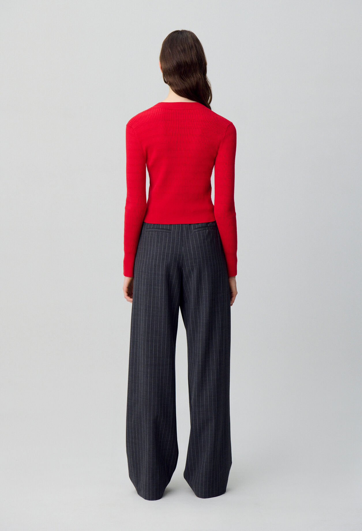 Knit Jumper with Bow Details Knit Jumper with Bow Details