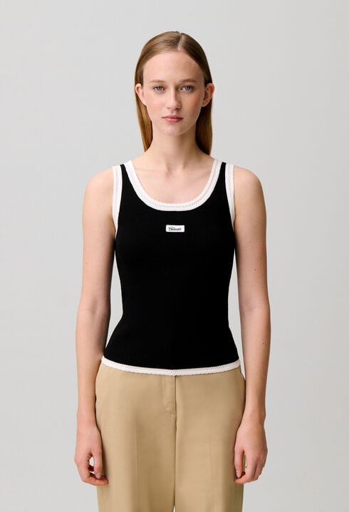 Round Neck Knit Top