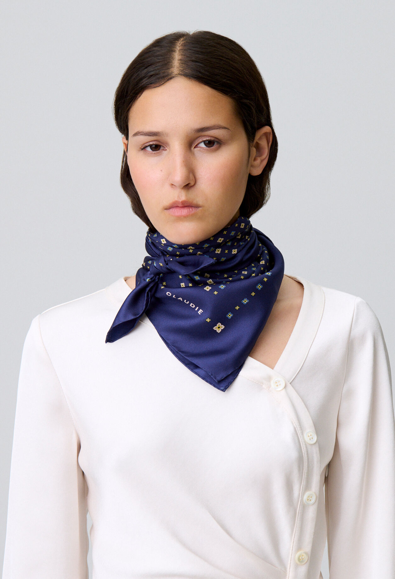 Printed Square Scarf