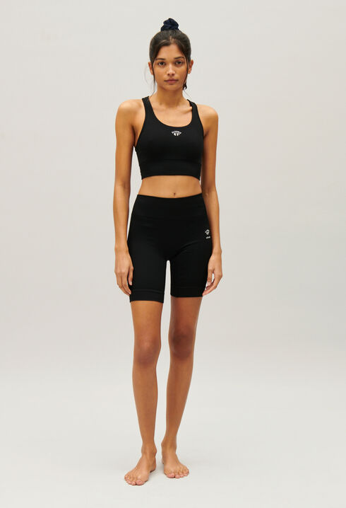 Claudie x Circle Black sports shorts