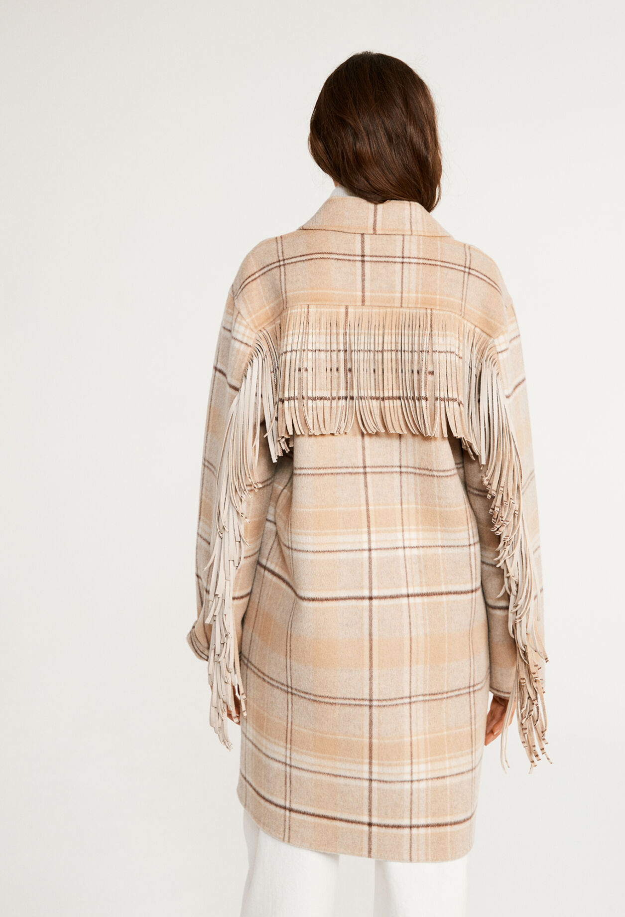 Oversized checked Jacket