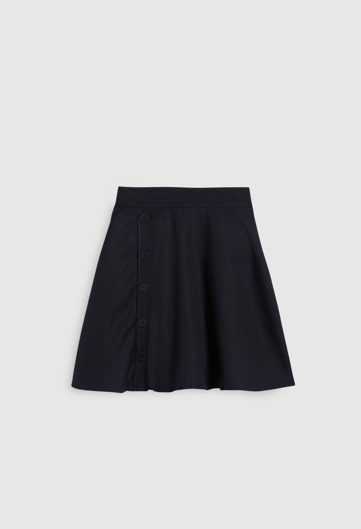 Skater skirt with buttons Skater skirt with buttons