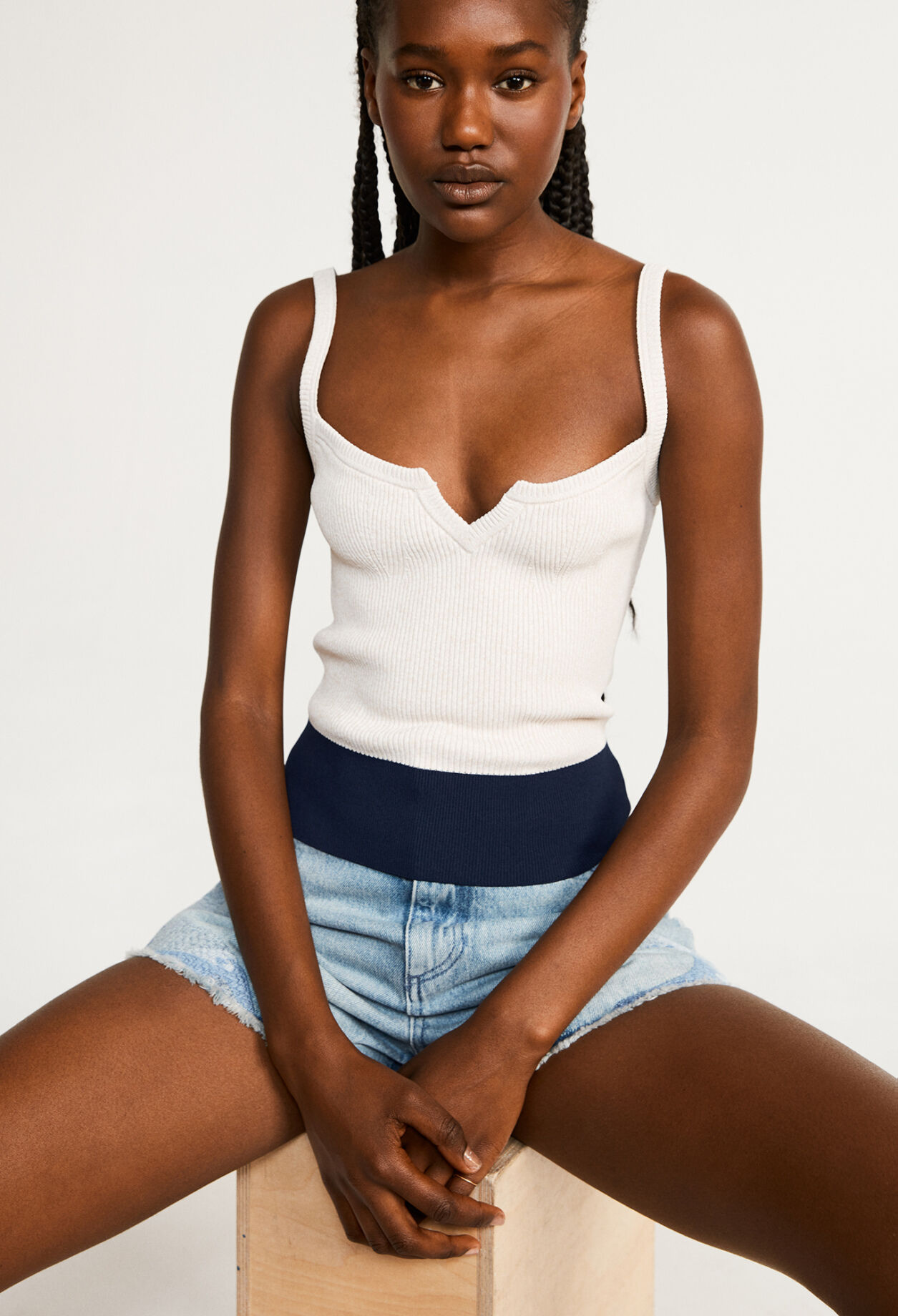 Knit vest Knit vest
