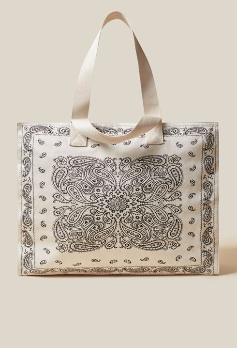 Recycled cotton tote bag 