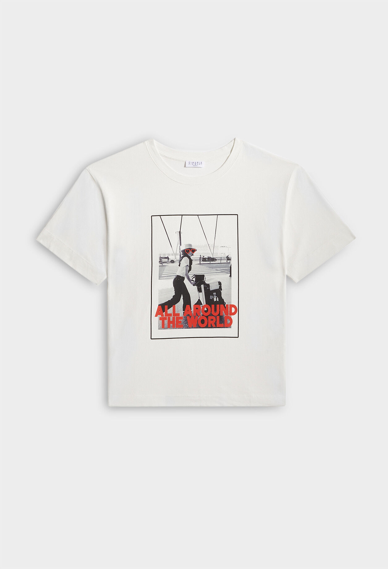 Organic cotton screen-printed T-shirt Organic cotton screen-printed T-shirt