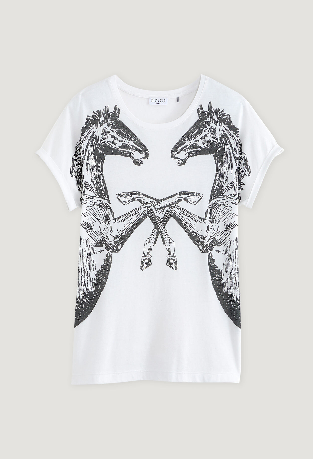 White printed T-shirt White printed T-shirt