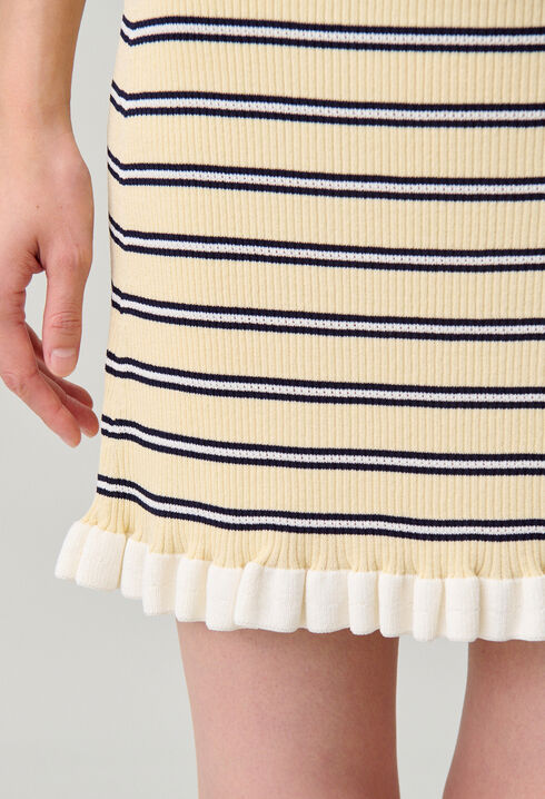 Striped skirt