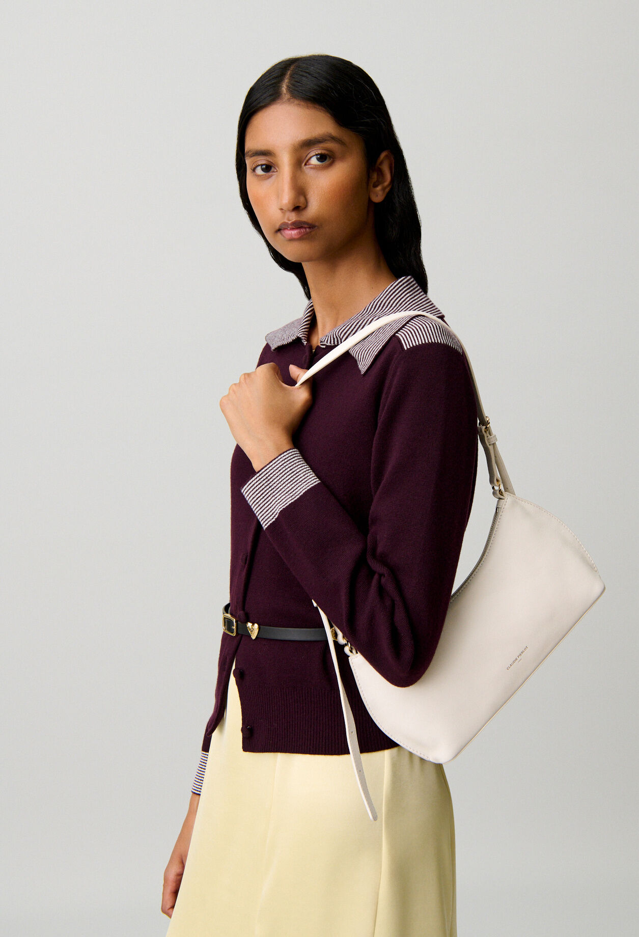 Soft smooth leather bag