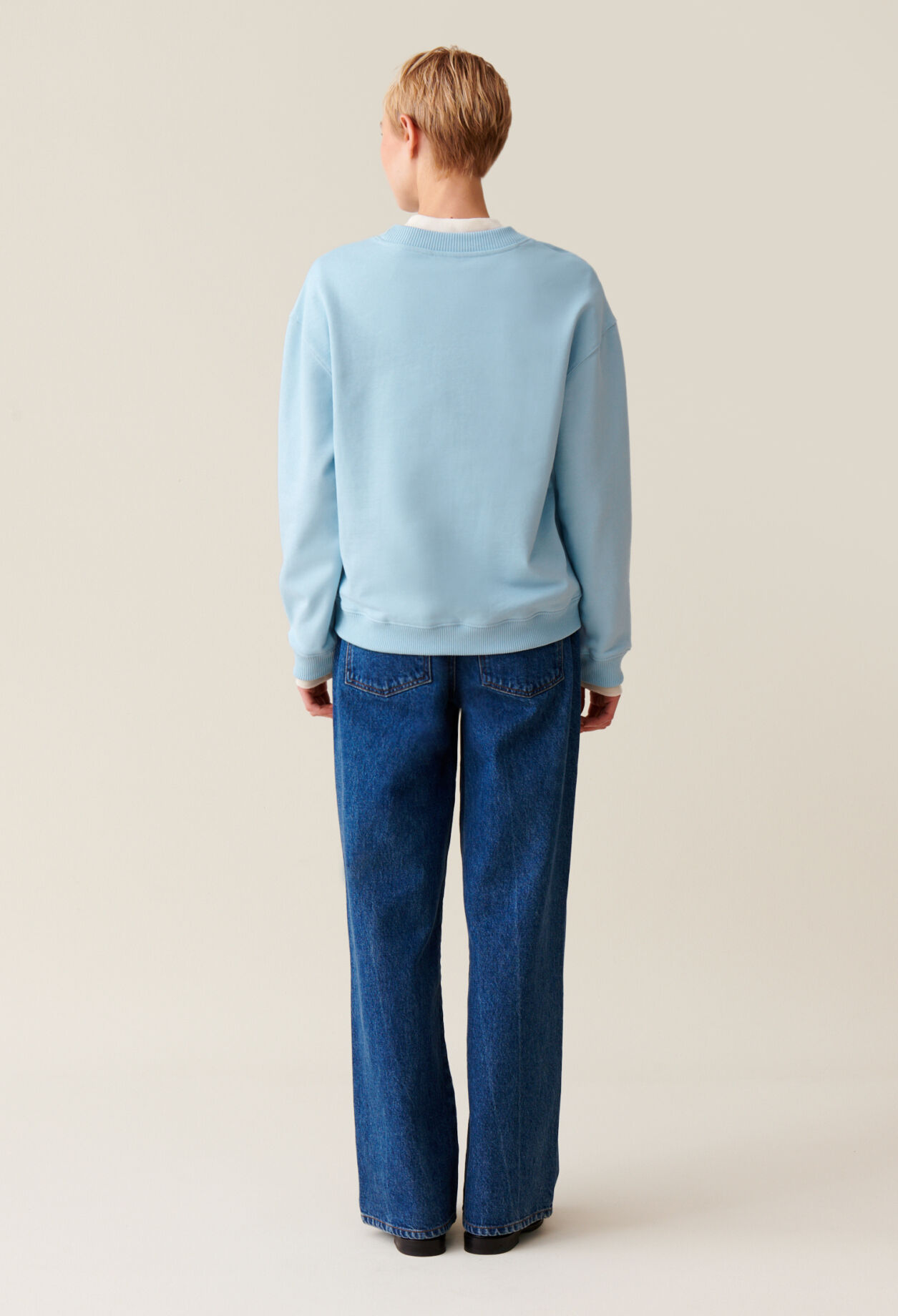 Oversized Claudie Print Sweatshirt