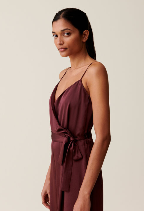 Belted Cappuccino Jumpsuit