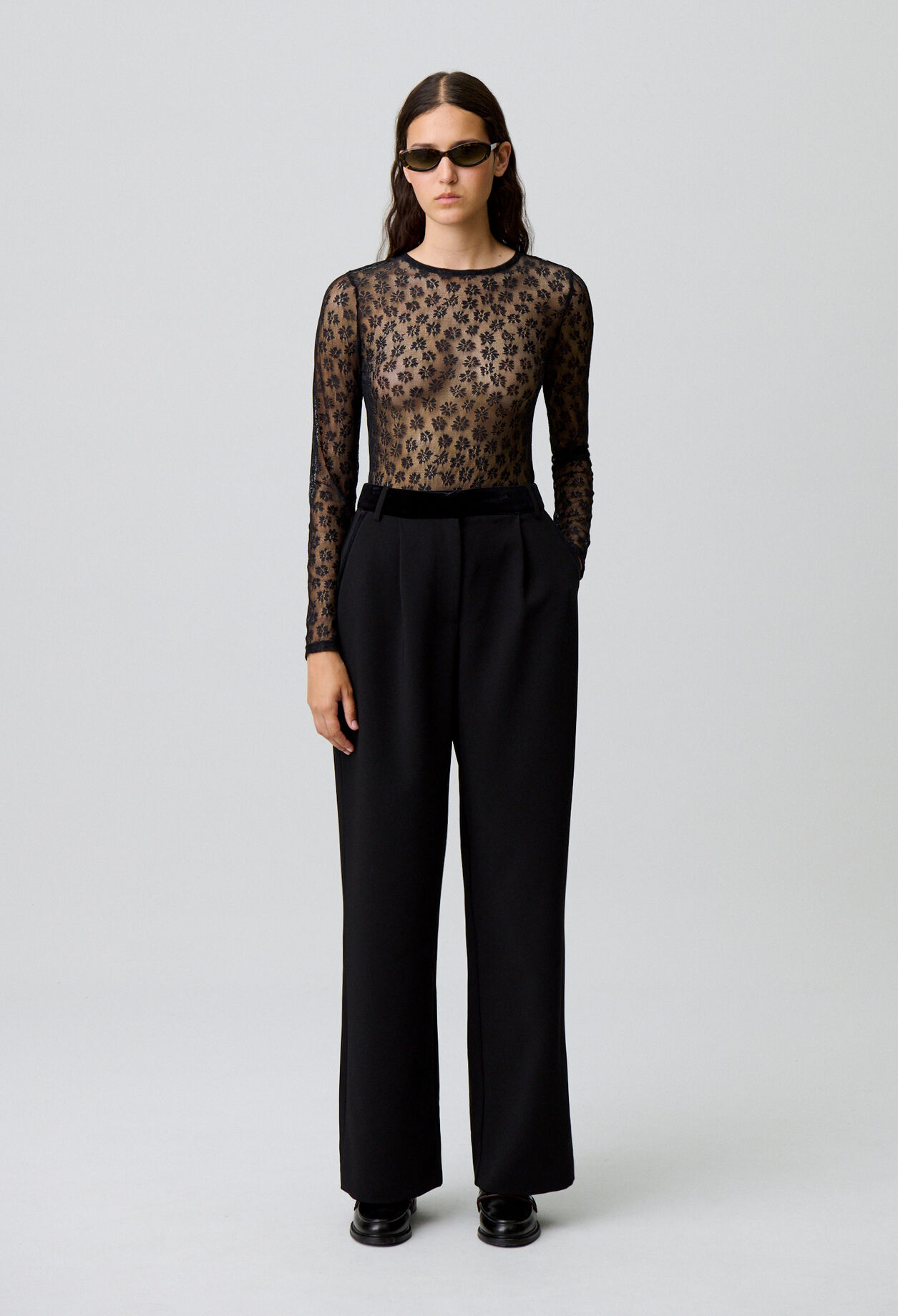 Tailored Straight-Leg Trousers