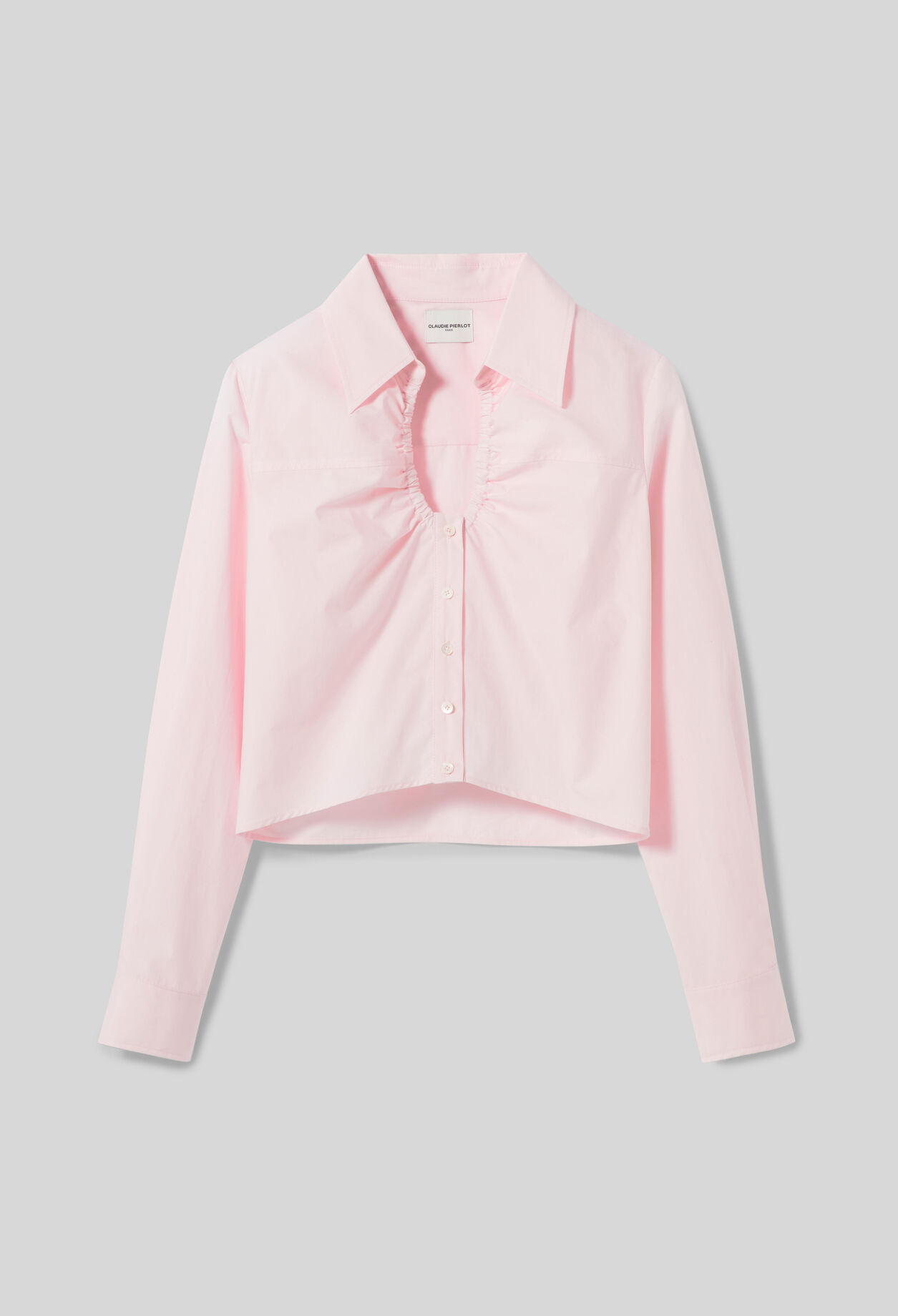 Cotton poplin shirt