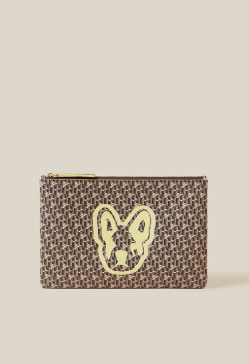 Jean Toto CP monogram clutch