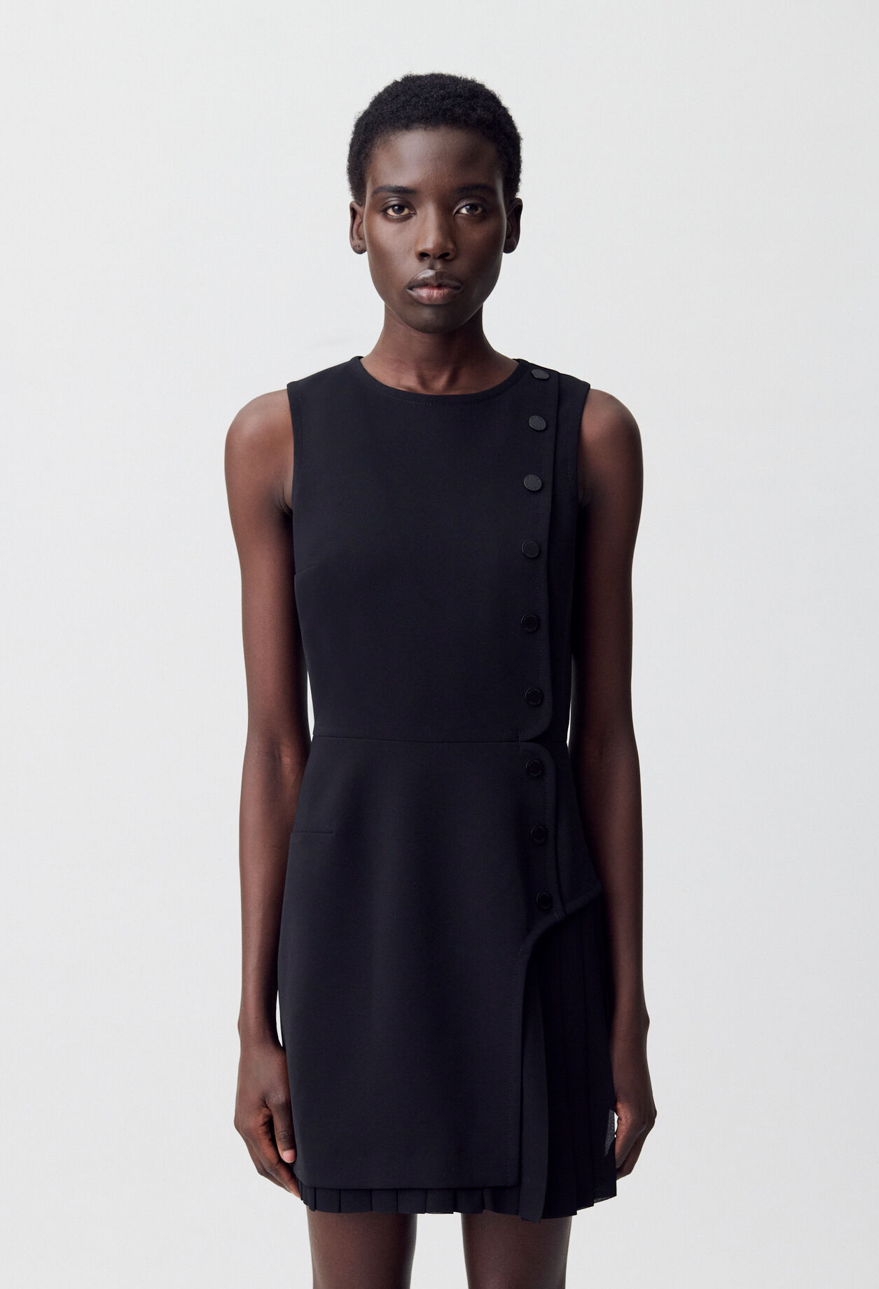 Pleated Mini Dress Pleated Mini Dress