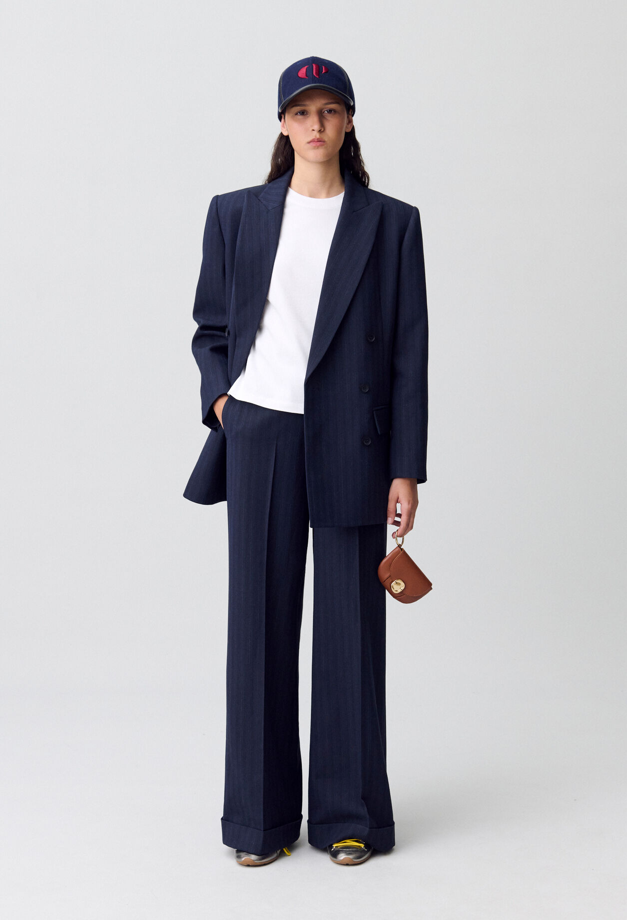 Double-breasted tailored jacket