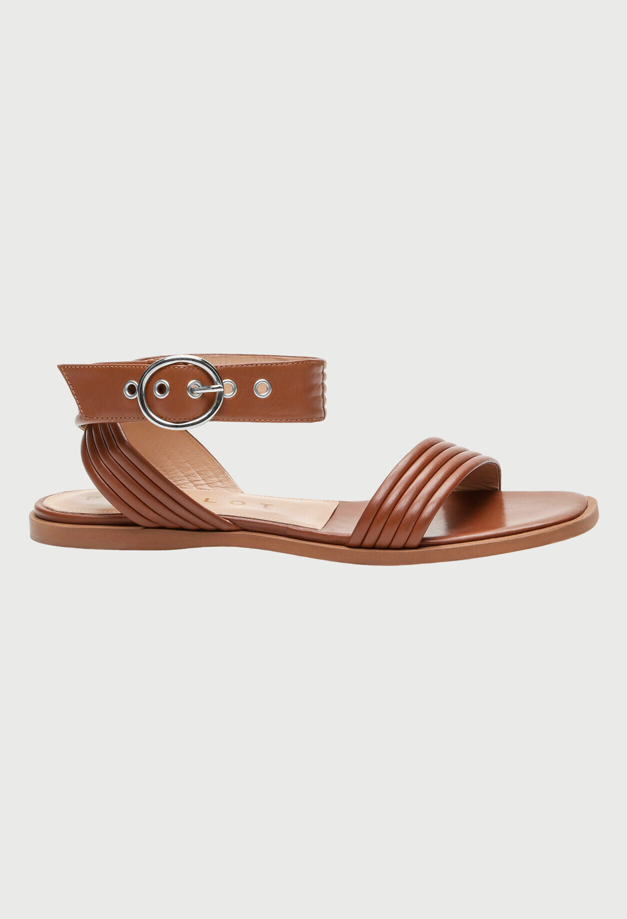 Flat strappy sandals