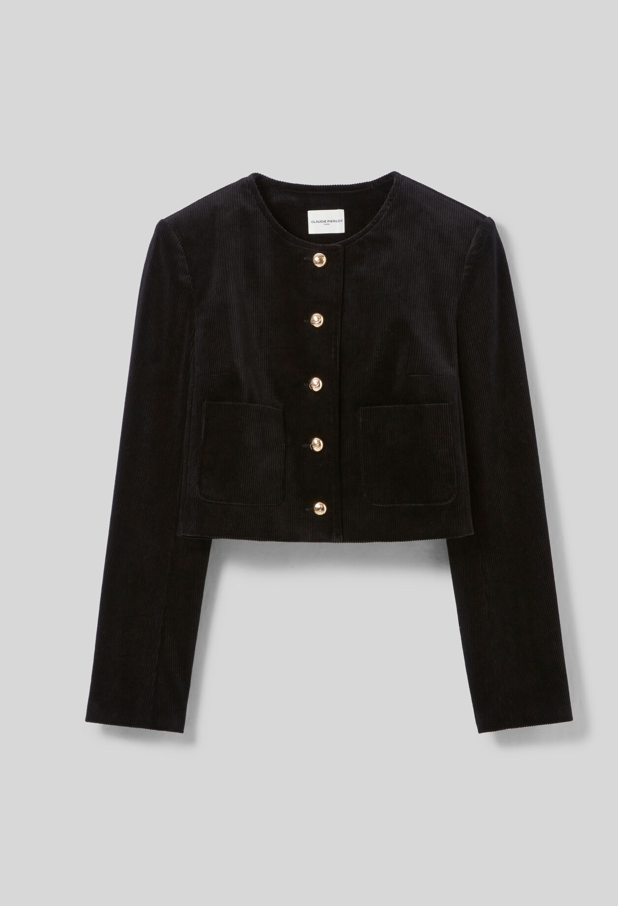 Short Velvet Boxy Jacket Short Velvet Boxy Jacket