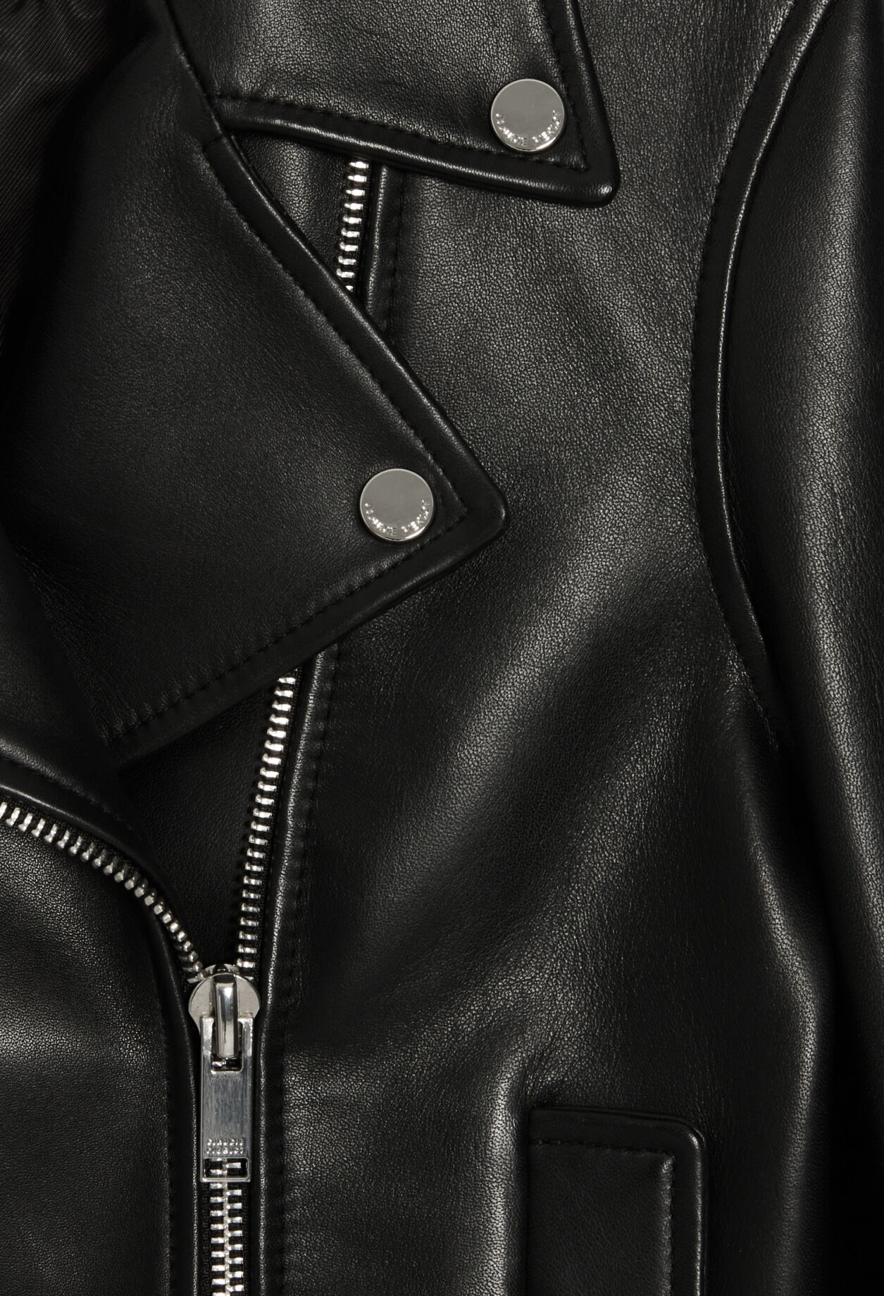 Black leather jacket Black leather jacket