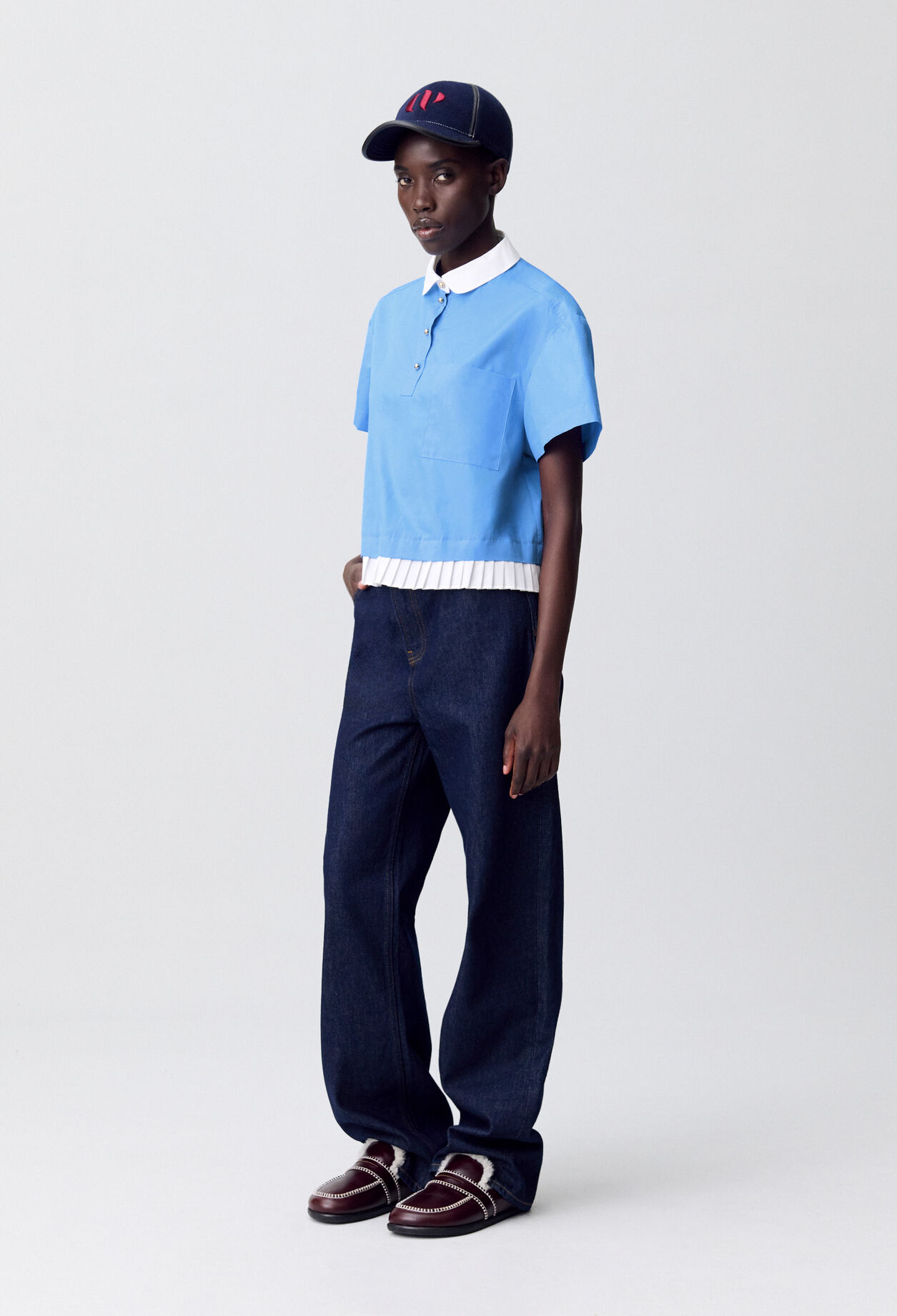 Peter Pan Collar Top