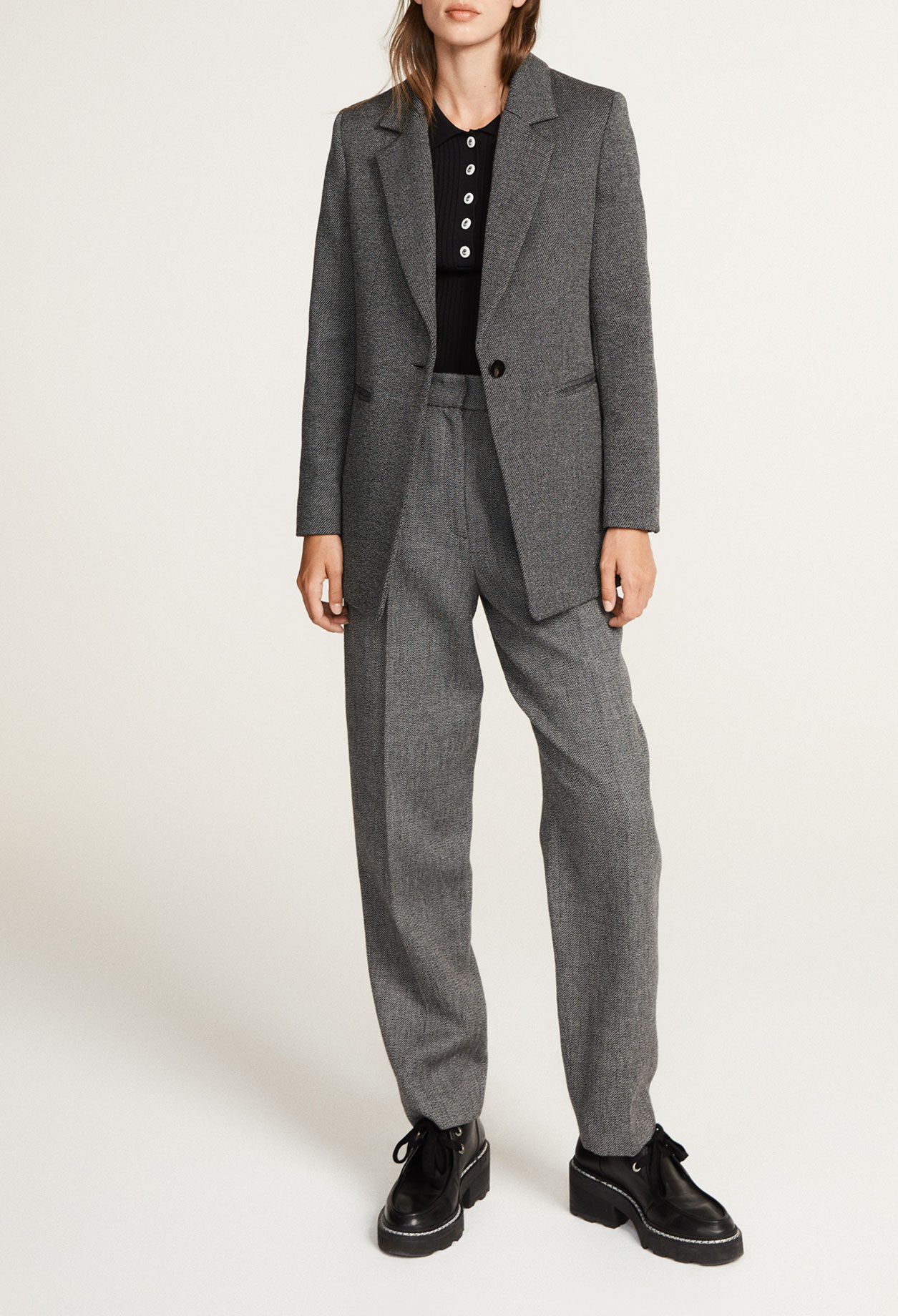 Grey suit trousers Grey suit trousers