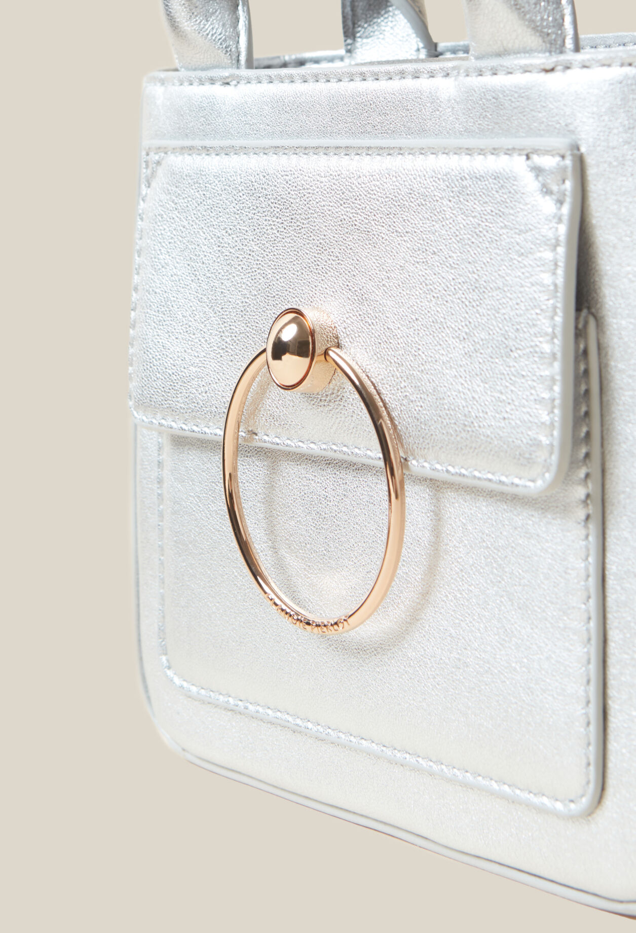 Silver Anouck nano bag