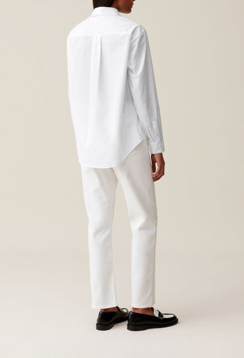 White Toto Jean shirt