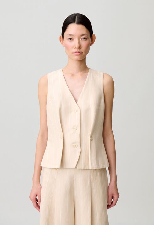 Sleeveless waistcoat