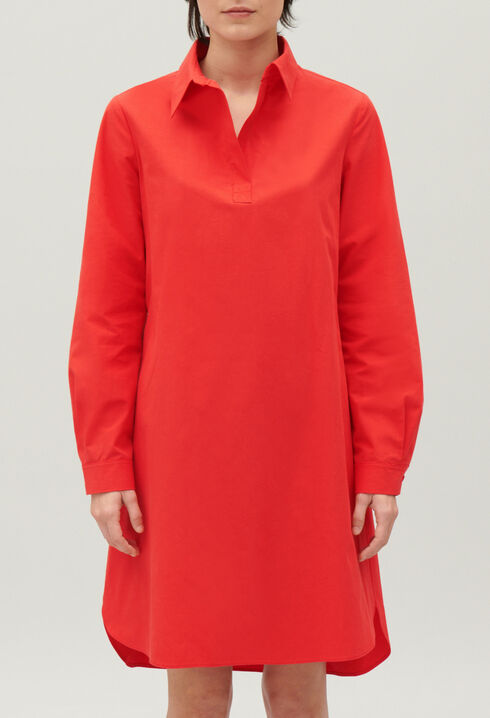 Short polo neck dress