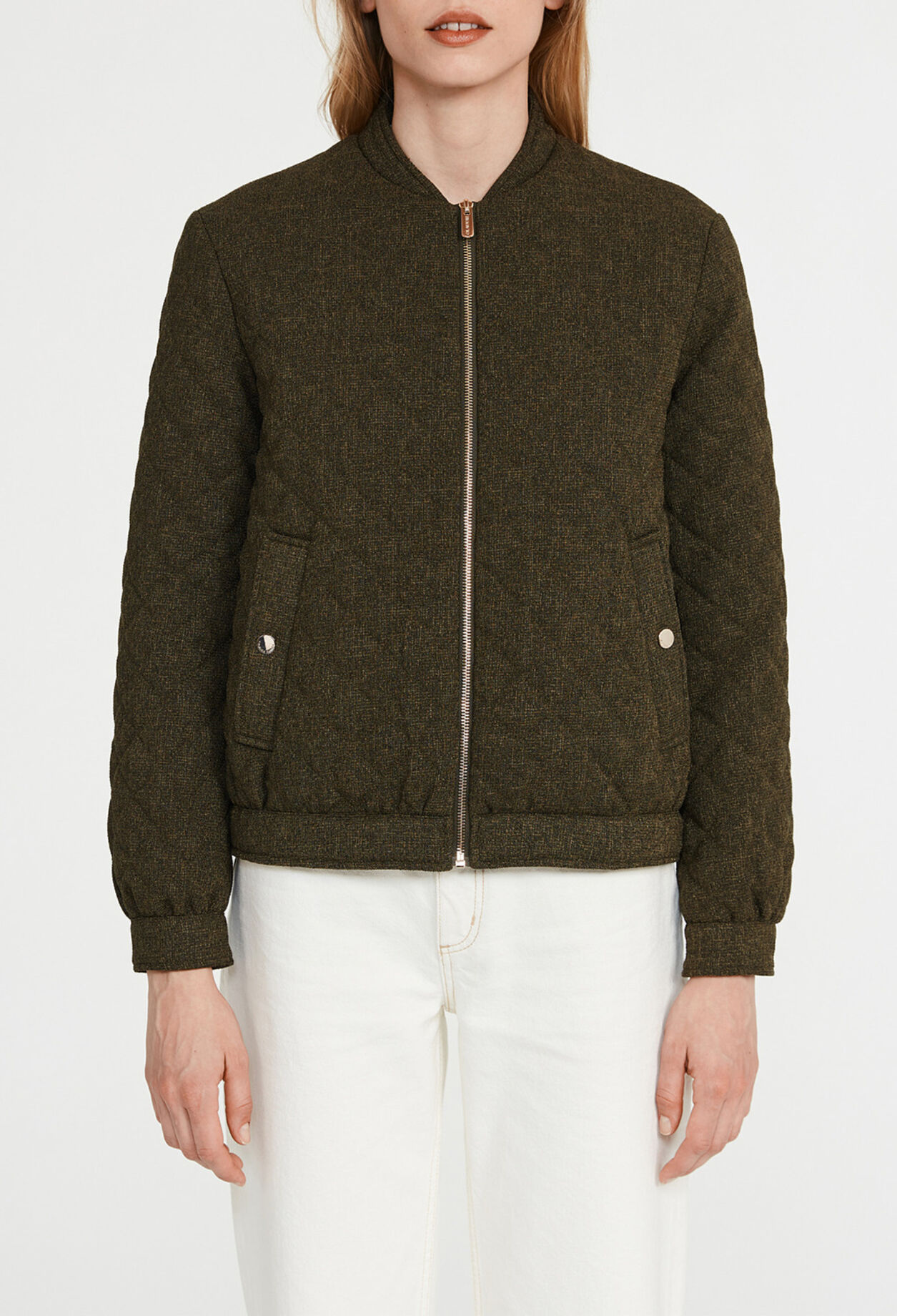 Blouson teddy matelassé