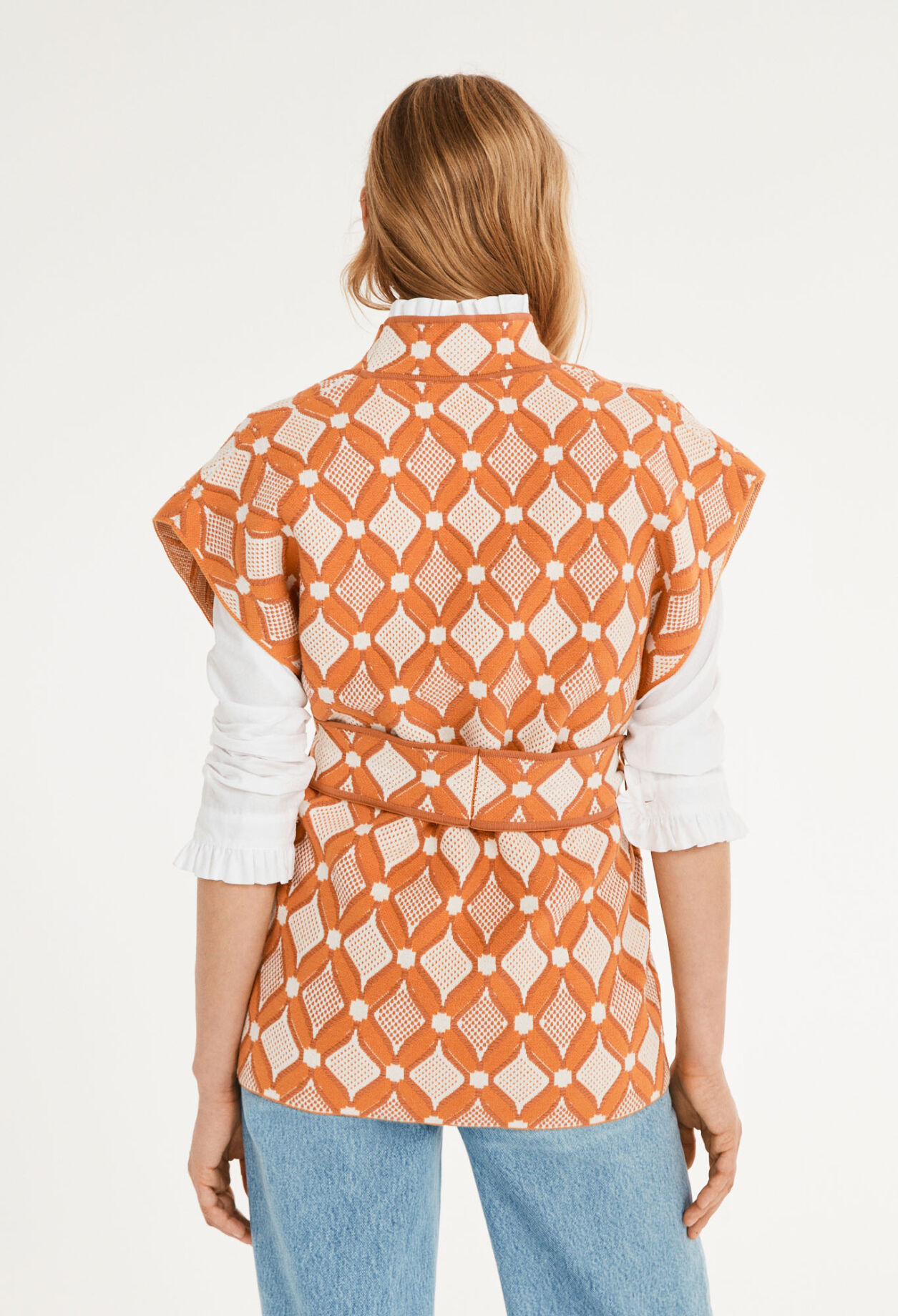 Loose-fitting  cardigan