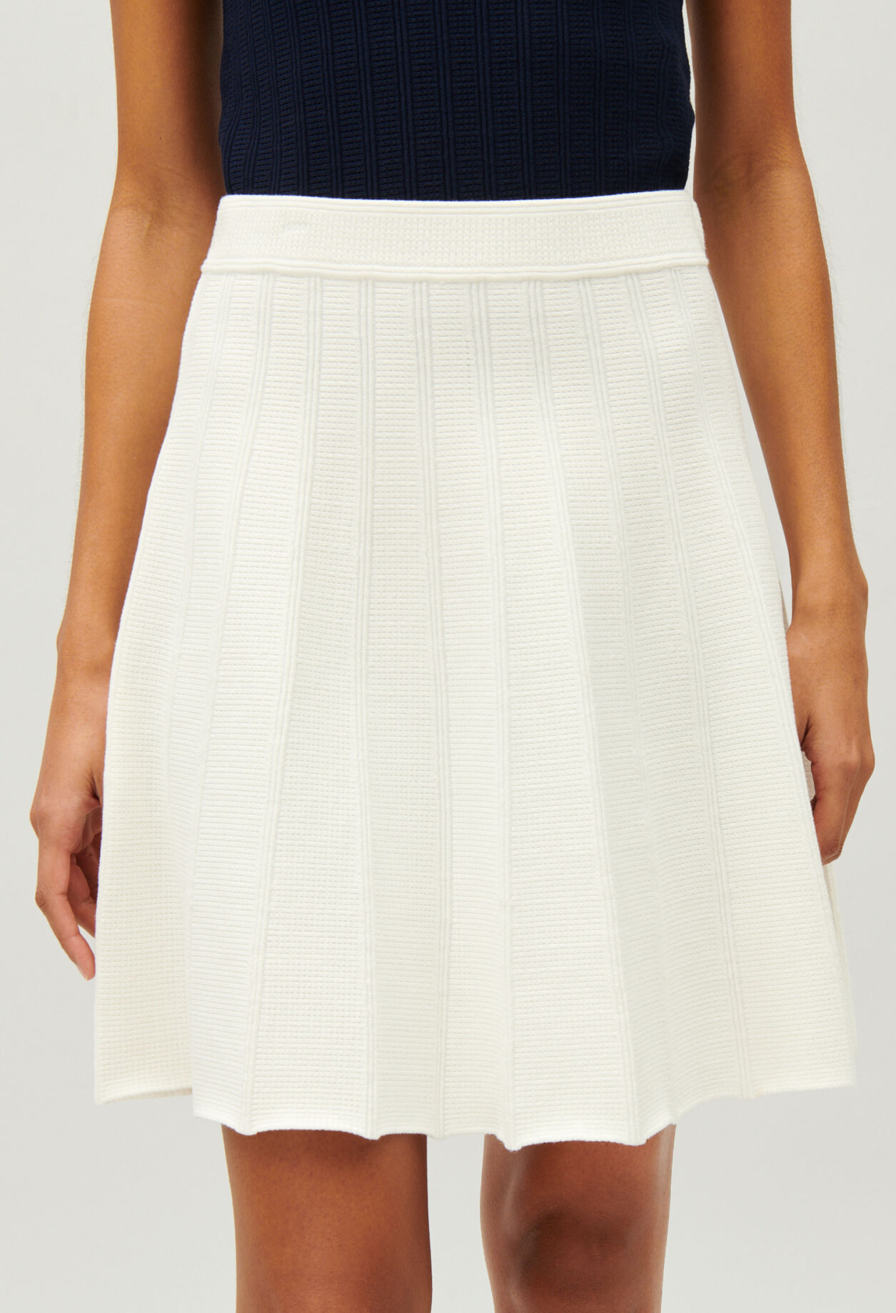 Ecru tennis skirt