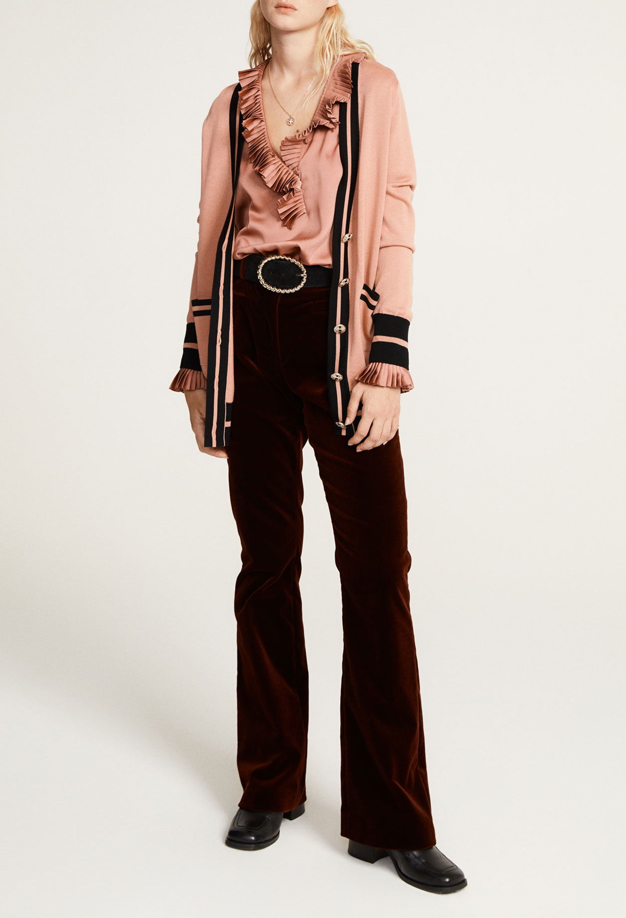 Two-tone cardigan Two-tone cardigan