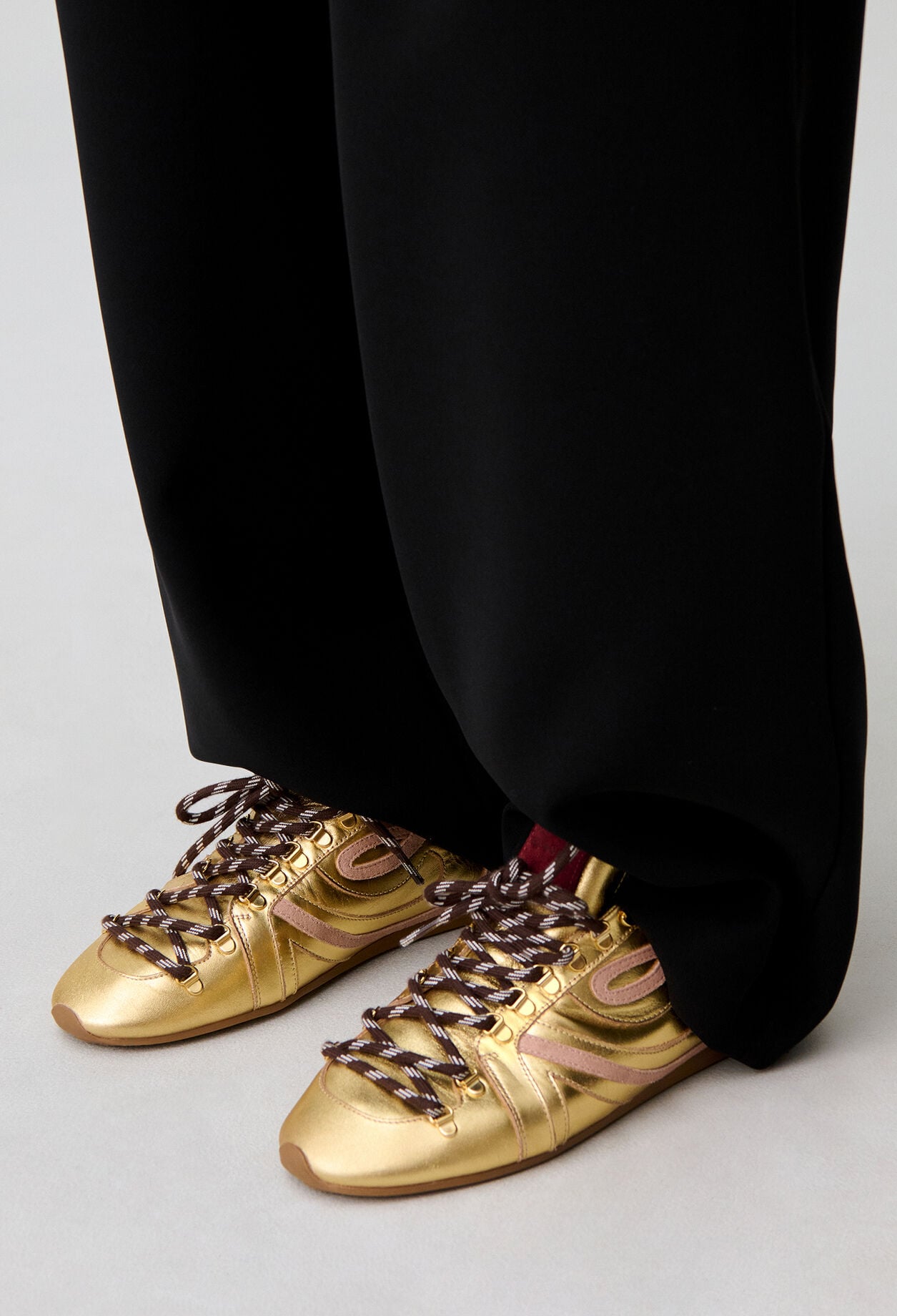 Metallic Swing trainers