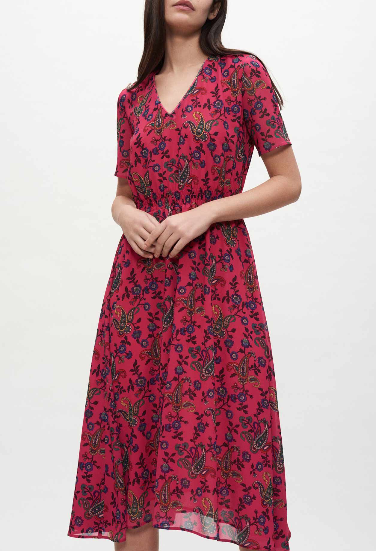 Asymmetrical paisley dress Asymmetrical paisley dress