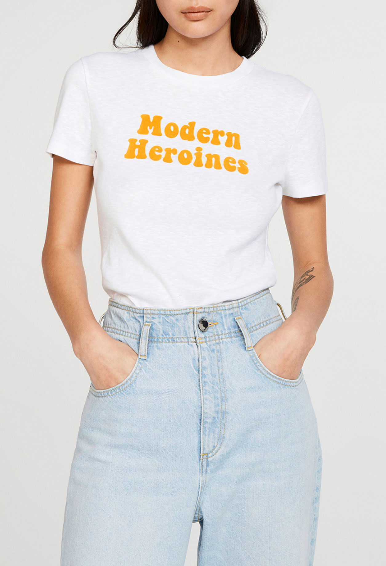 Organic cotton screen-printed T-shirt Organic cotton screen-printed T-shirt