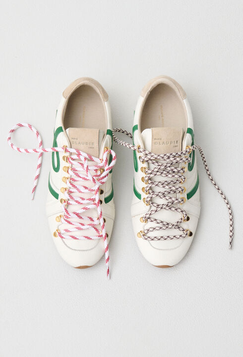 Swing leather trainers
