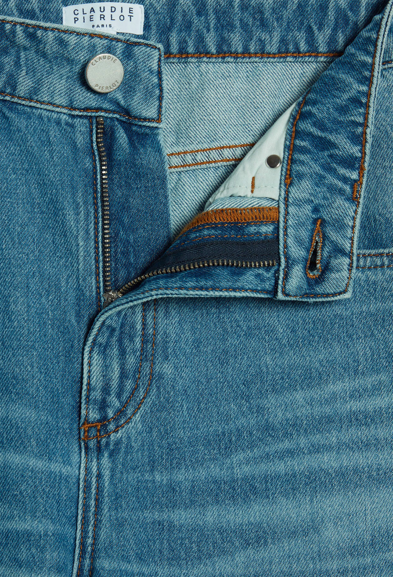 Washed out jeans made of organic cotton Washed out jeans made of organic cotton