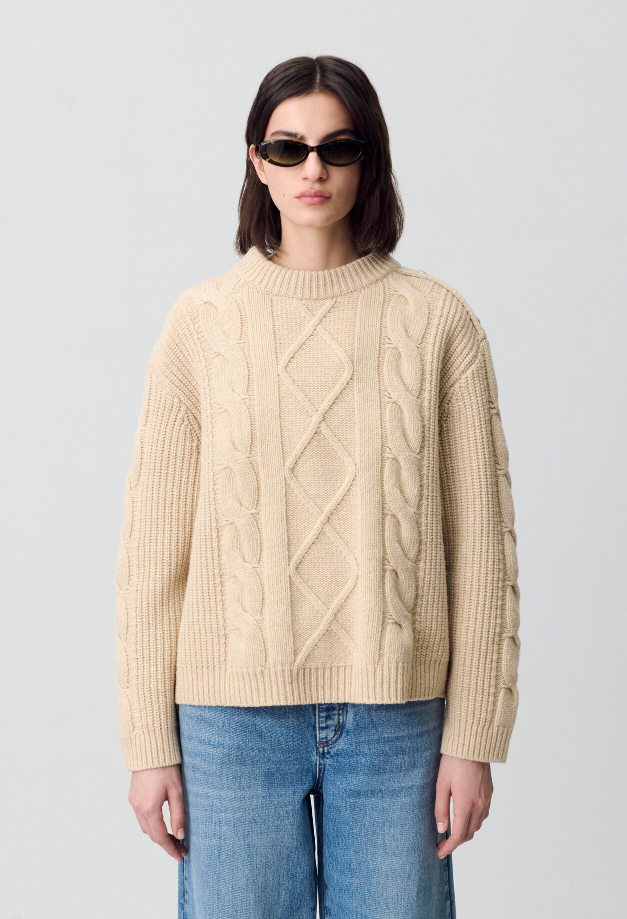 Oversized Chunky Knit Jumper Oversized Chunky Knit Jumper
