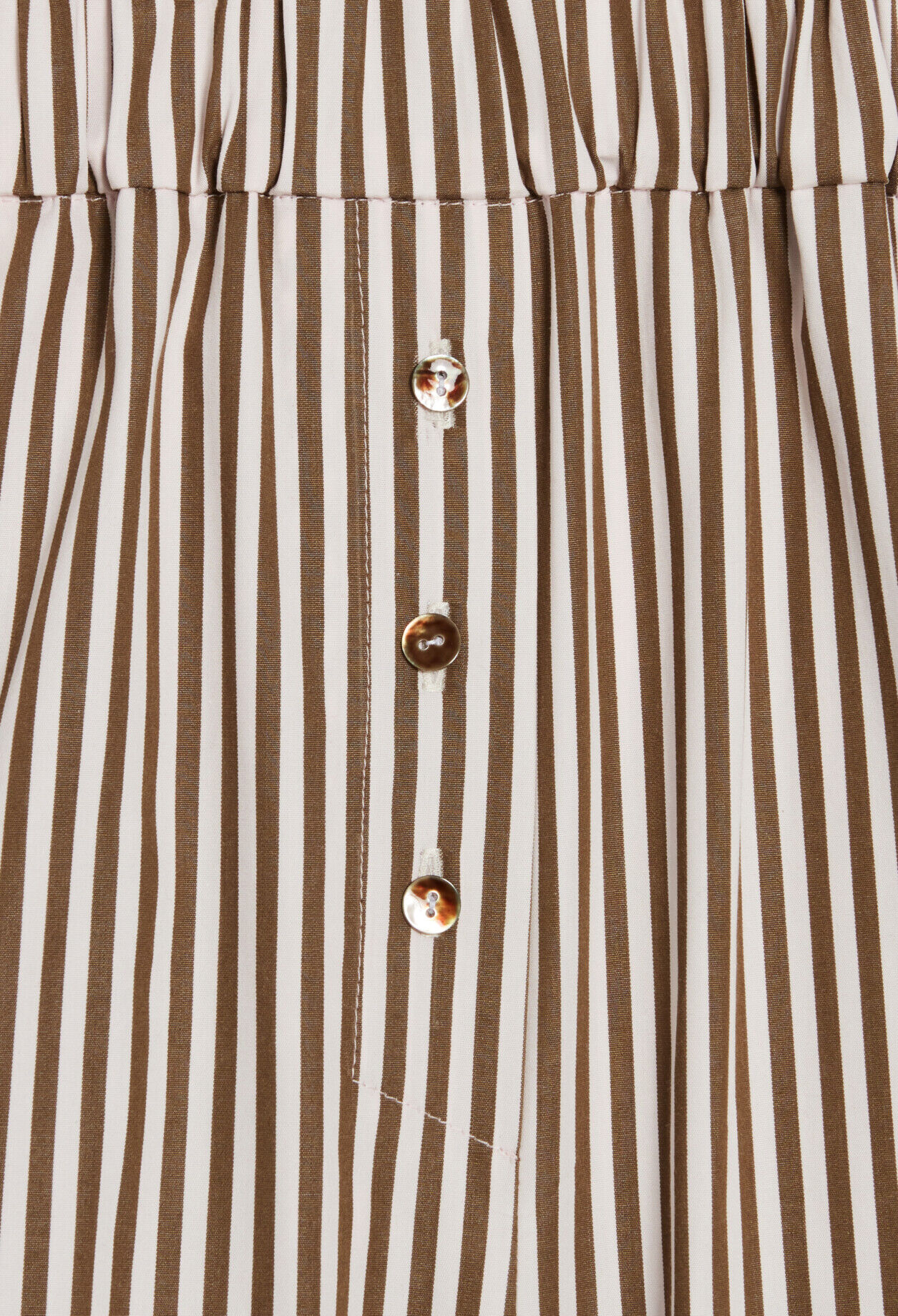 Bronze striped shorts